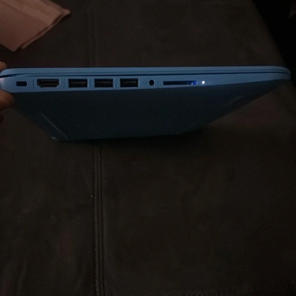 HP Blue Laptop